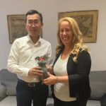 Meeting between WUSME President Barbara Terenzi and Minister Counselor of the Embassy of the People’s Republic of China in Rome, Mr. Xisong Zhou