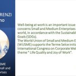 WUSME to address Corporate Wellbeing as Parner of the 3rd Terme Selce International Congress in Brussels
